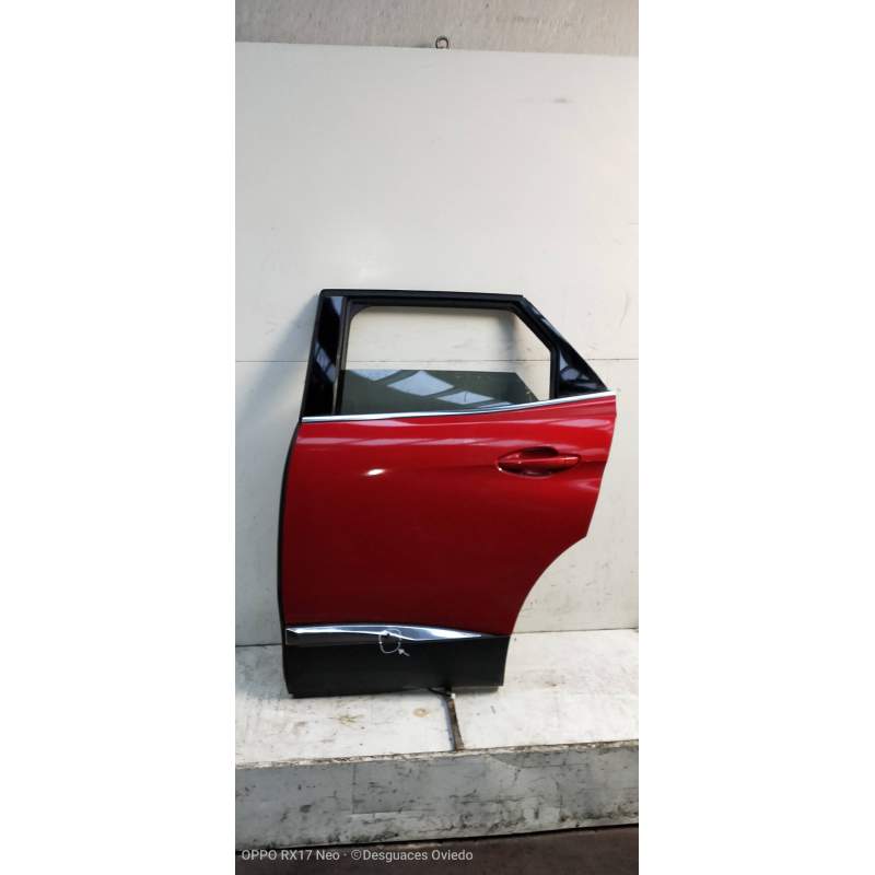 Recambio de puerta trasera izquierda para peugeot 3008 gt line referencia OEM IAM   5P