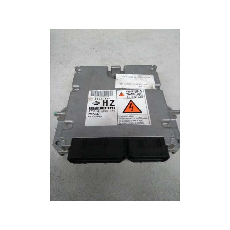 Recambio de centralita motor uce para nissan almera (n16/e) 2.2 16v turbodiesel cat referencia OEM IAM 23710BN820 2758003190 580