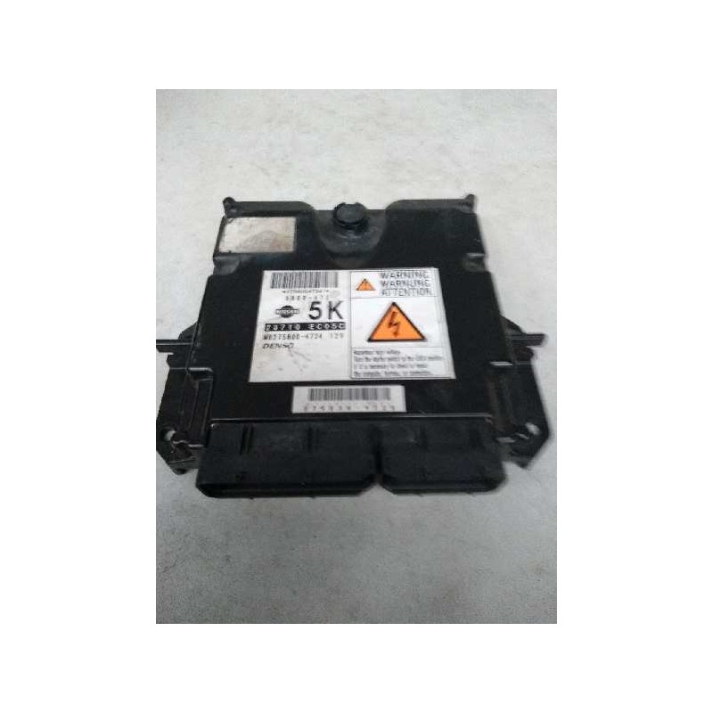 Recambio de centralita motor uce para nissan pathfinder (r51) 2.5 dci xe referencia OEM IAM 23710EC05C MB2758004734 5800473 5K