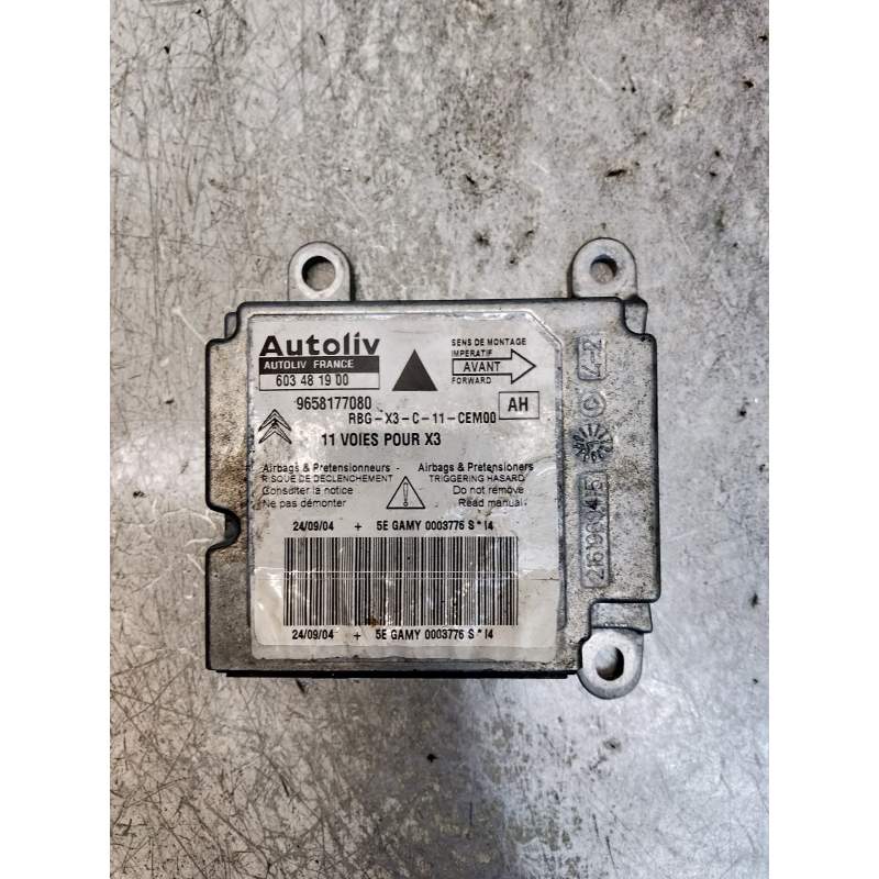 Recambio de centralita airbag para citroën c5 berlina collection referencia OEM IAM 9658177080 603481900 
