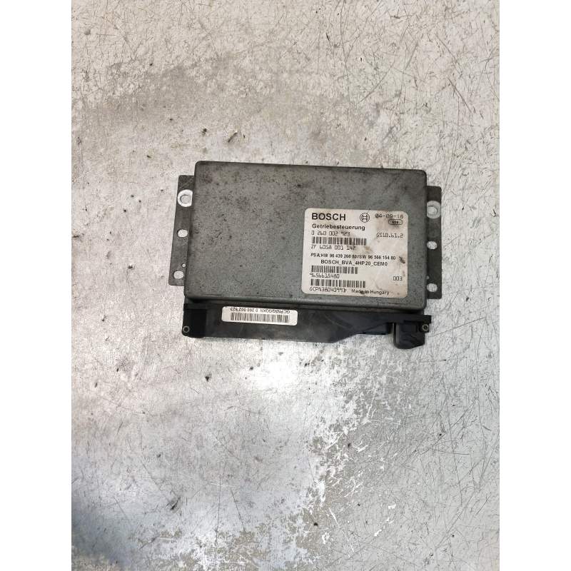 Recambio de centralita cambio automatico para citroën c5 berlina collection referencia OEM IAM 0260002923 9656615480 