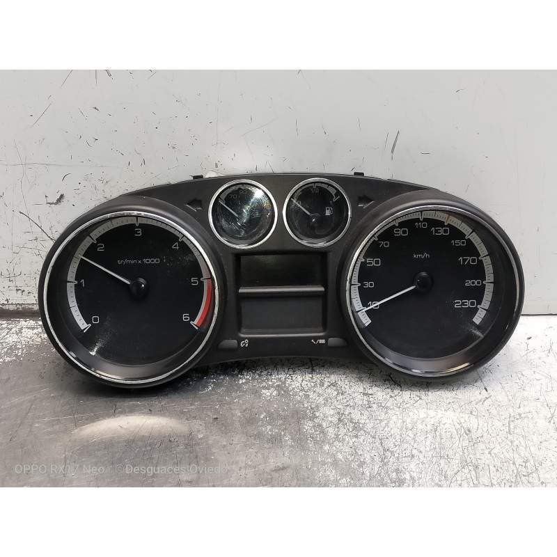 Recambio de cuadro instrumentos para peugeot 308 confort referencia OEM IAM 9666642180 16HDI 2007