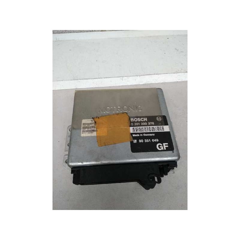 Recambio de centralita motor uce para opel vectra a referencia OEM IAM 0261200378 90351649 GF