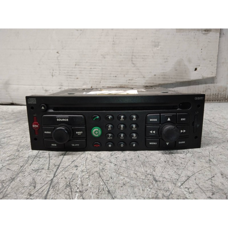 Recambio de sistema audio / radio cd para lancia phedra (180) 2.2 jtd 16v emblema referencia OEM IAM 14966390XT  