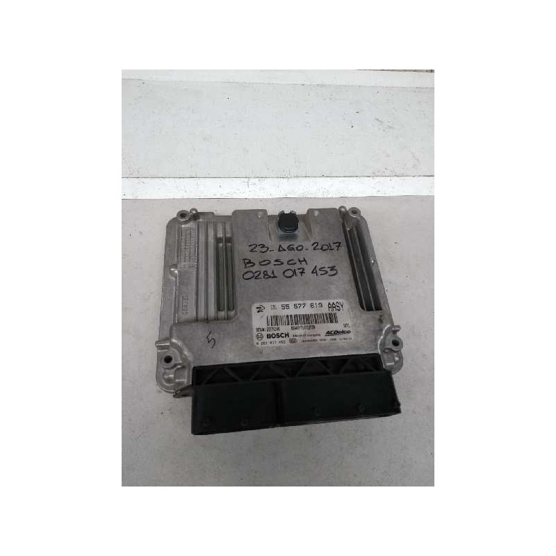 Recambio de centralita motor uce para opel insignia berlina referencia OEM IAM 0281017453 55577619 55575349 AASY