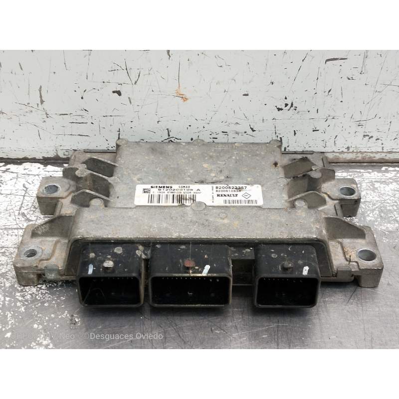 Recambio de centralita motor uce para renault clio iii 1.2 16v referencia OEM IAM 8200522357 8200510536 S120200105A