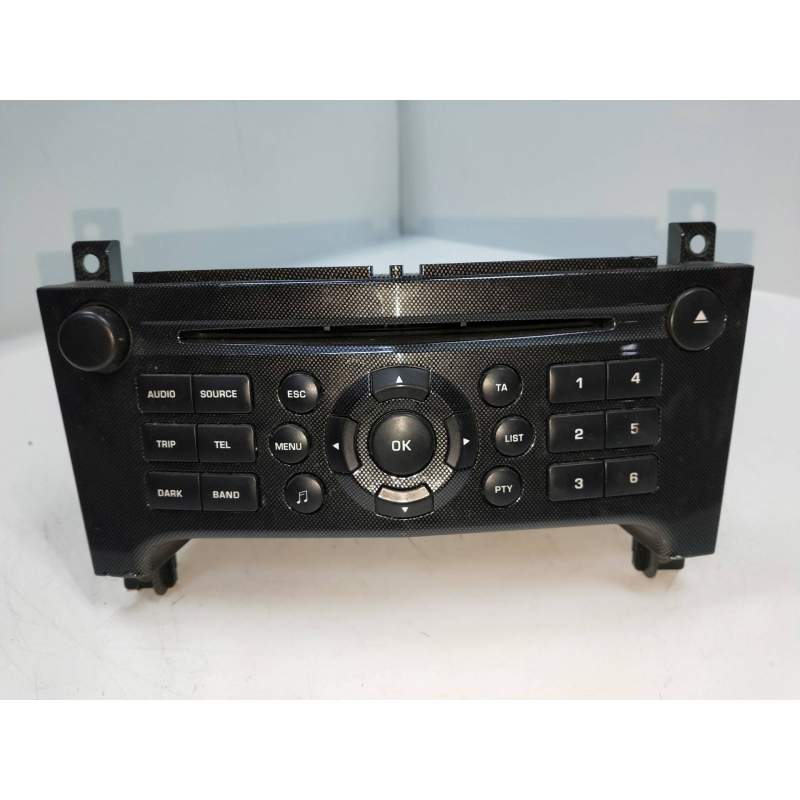 Recambio de sistema audio / radio cd para peugeot 607 (s2) titanio referencia OEM IAM 9660647377  2004