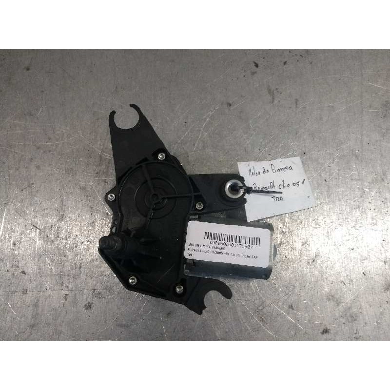 Recambio de motor limpia trasero para renault clio iii 1.5 dci diesel fap referencia OEM IAM   