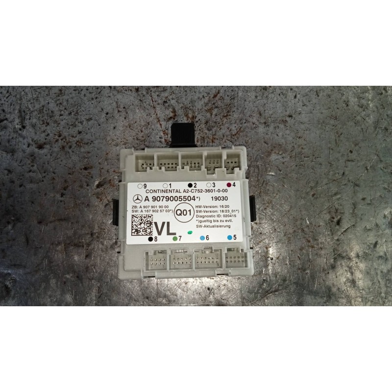 Recambio de modulo electronico para mercedes sprinter iii furgón fwd 211/214 cdi fwd l1 (910.621) referencia OEM IAM A9079005504