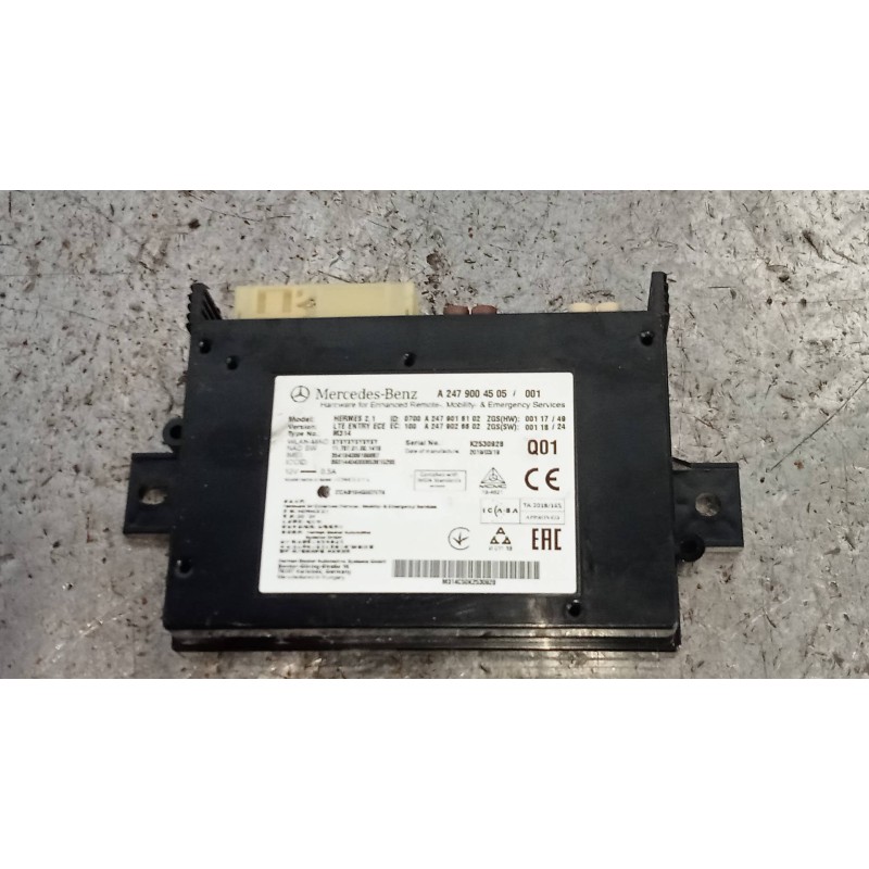 Recambio de modulo electronico para mercedes sprinter iii furgón fwd 211/214 cdi fwd l1 (910.621) referencia OEM IAM A2479004505