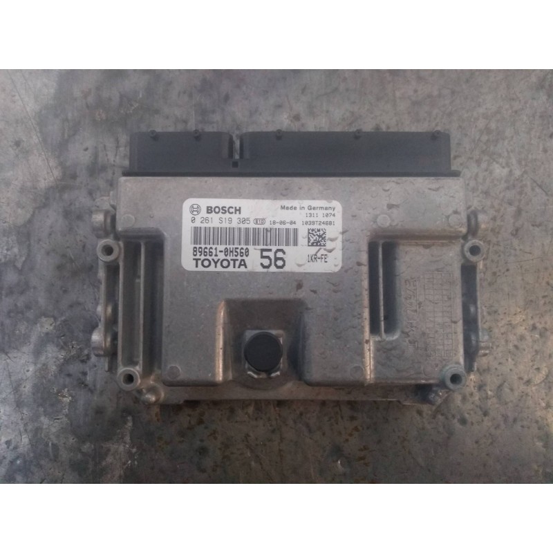 Recambio de centralita motor uce para citroen c1 urban ride referencia OEM IAM 896610H560 0261S19305 