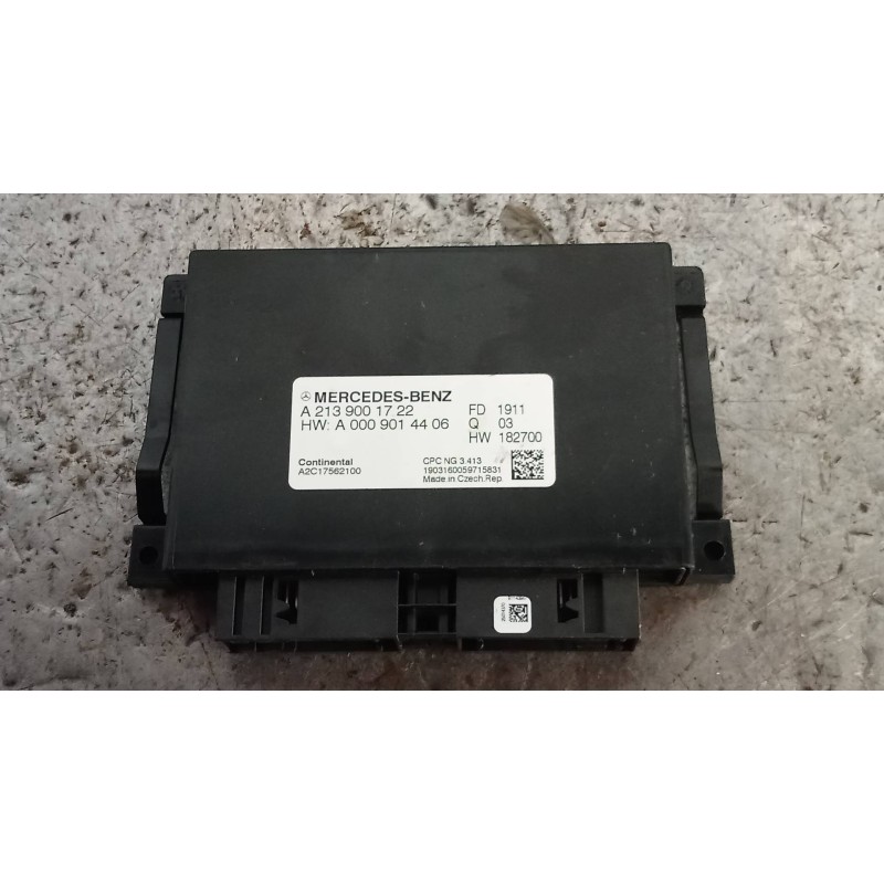 Recambio de modulo electronico para mercedes sprinter iii furgón fwd 211/214 cdi fwd l1 (910.621) referencia OEM IAM A2139001722