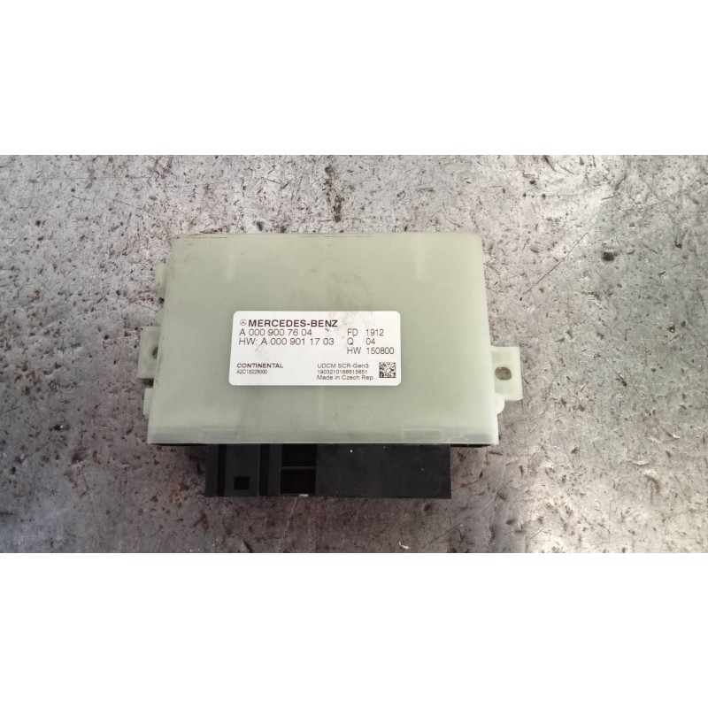 Recambio de modulo electronico para mercedes sprinter iii furgón fwd 211/214 cdi fwd l1 (910.621) referencia OEM IAM A0009007604