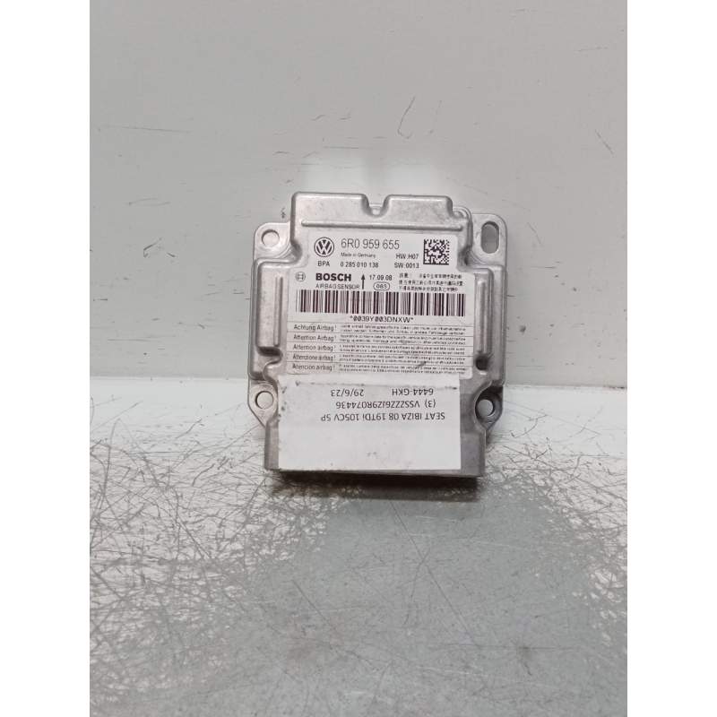 Recambio de centralita airbag para seat ibiza (6j5) 1.9 tdi referencia OEM IAM 0285010138 6R0959655 