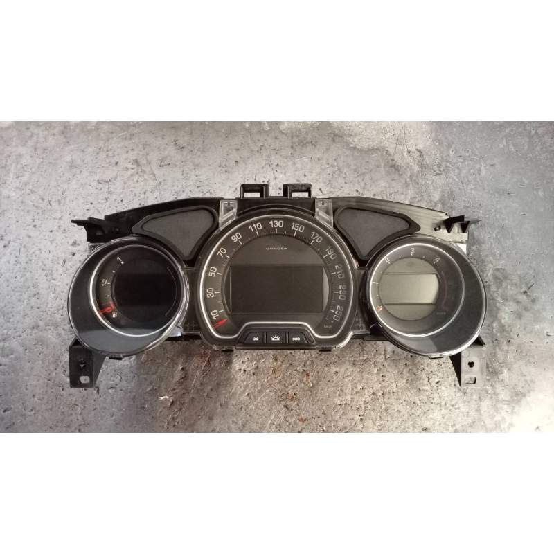 Recambio de cuadro instrumentos para citroën c5 berlina exclusive referencia OEM IAM 9665368980 27HDI 2008