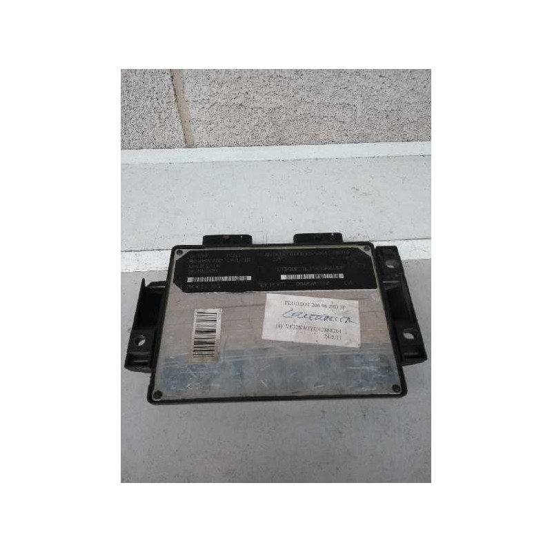 Recambio de centralita motor uce para peugeot 206 berlina referencia OEM IAM R04080030D 9641390180 9648201580 80924F