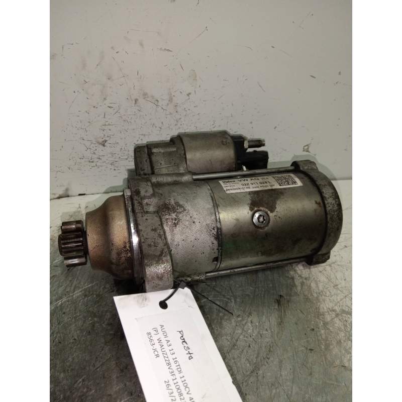 Recambio de motor arranque para audi a3 sedán(8vs) attraction referencia OEM IAM 02Z911024L  