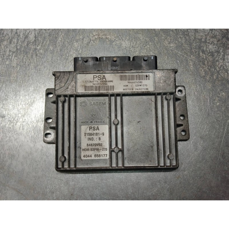 Recambio de centralita motor uce para citroen xsara picasso 1.8 16v exclusive referencia OEM IAM 9650132980 9644674580 215841819