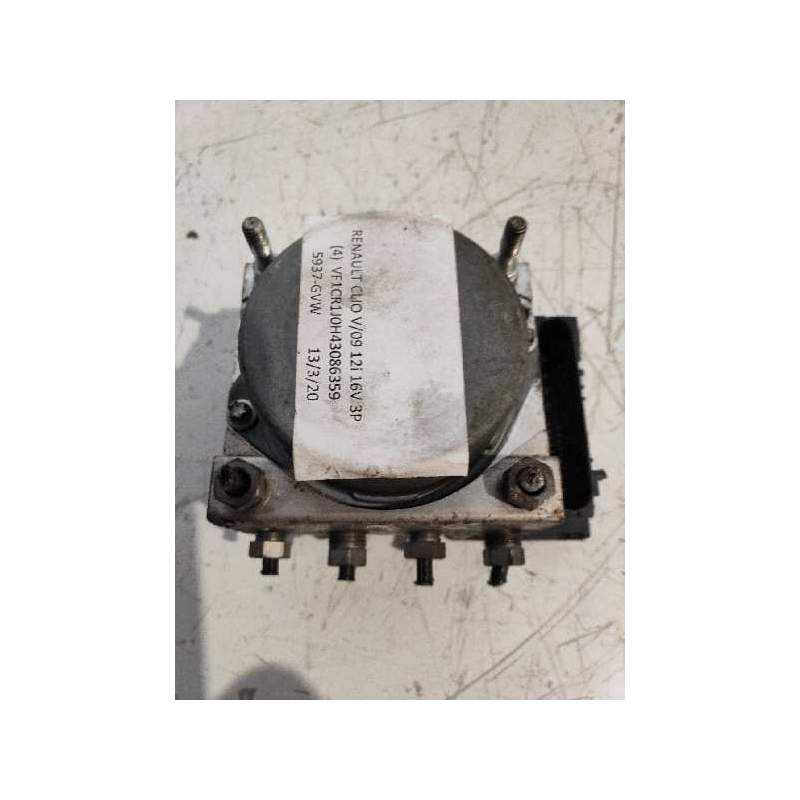 Recambio de abs para renault clio iii exception 2 referencia OEM IAM 0265232077 0265800559 00312 8200747140