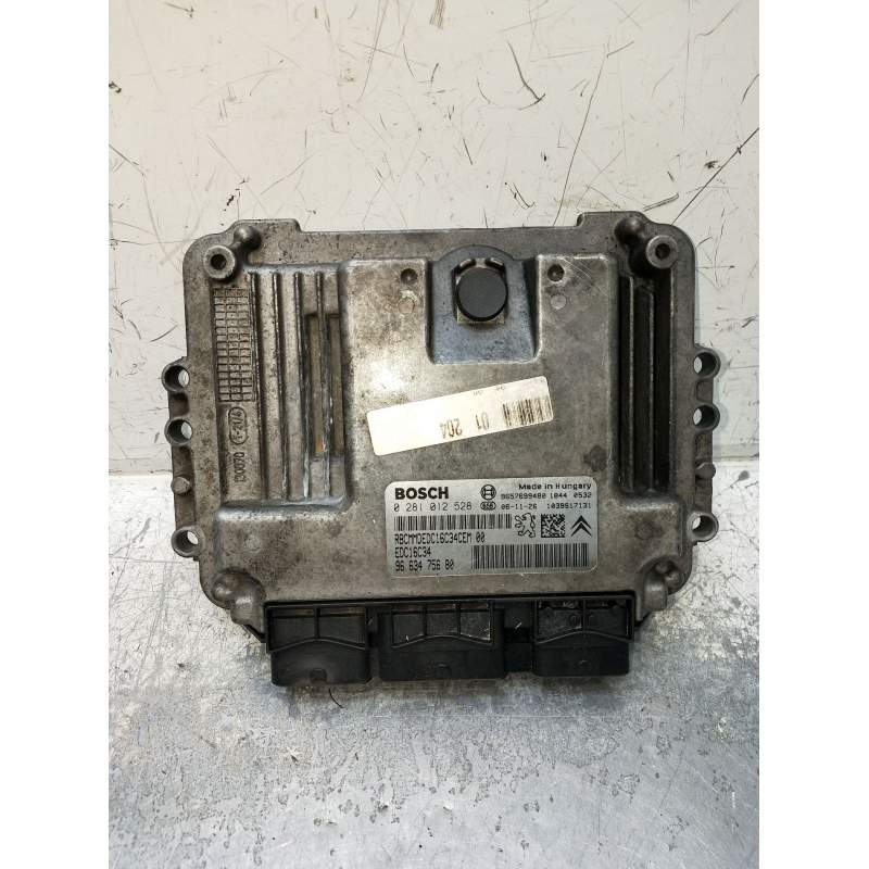 Recambio de centralita motor uce para peugeot 206 van 1.4 hdi referencia OEM IAM 0281012528  