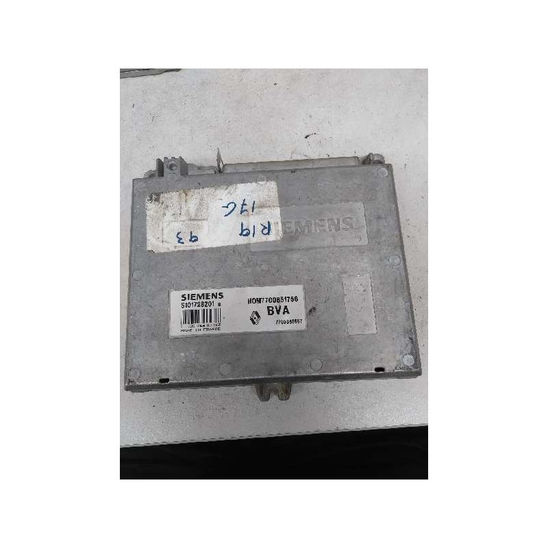 Recambio de centralita motor uce para renault 19 (b/c/l53) referencia OEM IAM S101728201B HOM7700851756 7700863557