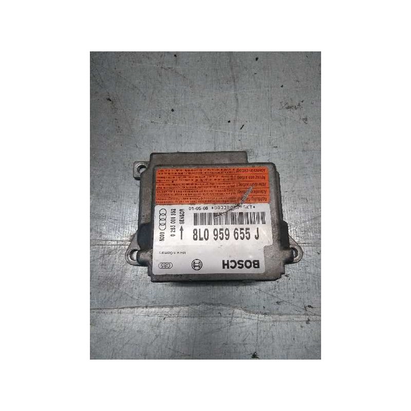 Recambio de centralita airbag para audi a3 (8l) 1.8 20v referencia OEM IAM 0285001352 8L0959655J 5008