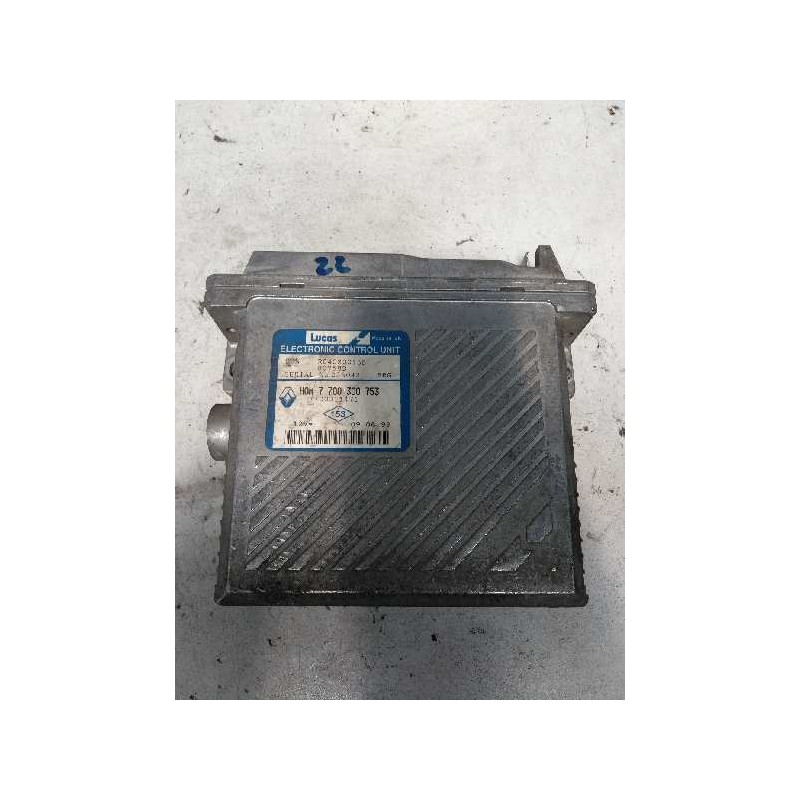 Recambio de centralita motor uce para renault trafic (desde 5.89) referencia OEM IAM R04080013B HOM7700300753 7700311471 80758B