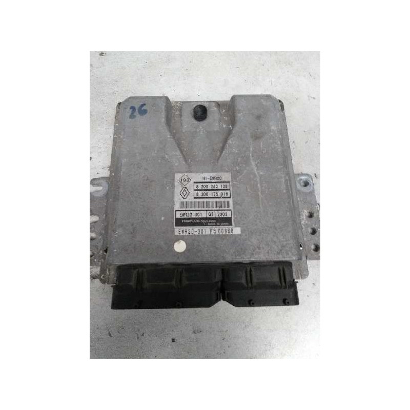 Recambio de centralita motor uce para renault vel satis (bj0) 3.5 v6 referencia OEM IAM EWR20001 8200243108 8200175016