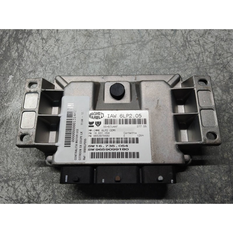 Recambio de centralita motor uce para citroen c4 coupe lx referencia OEM IAM IAW6LP205 9653979480 9659099180