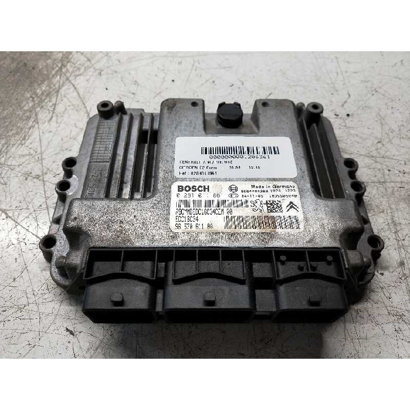 Recambio de centralita motor uce para citroen c2 furio referencia OEM IAM 0281011861 9657061180 EDC16C34