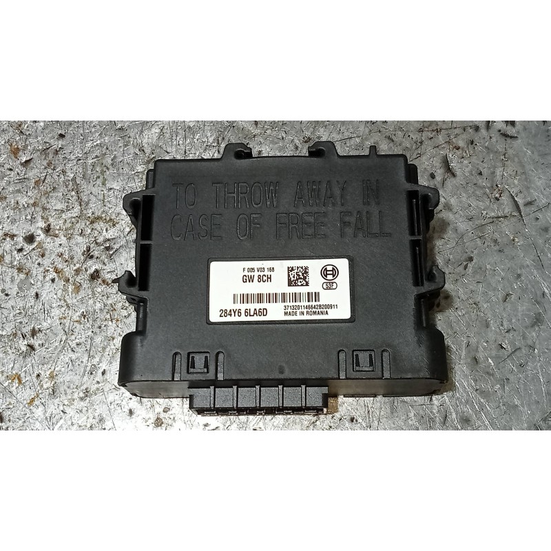 Recambio de modulo electronico para renault megane iv berlina 5p limited + referencia OEM IAM F005V03168 284Y66LA6D 