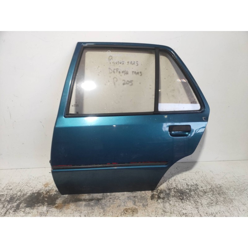 Recambio de puerta trasera izquierda para peugeot 205 berlina 1.8 d mito referencia OEM IAM   