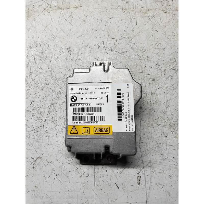 Recambio de centralita airbag para bmw serie 3 berlina (e90) 2.0 16v diesel referencia OEM IAM 0285001530 6577696460701 31696460