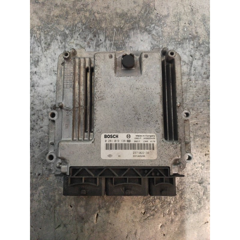 Recambio de centralita motor uce para dacia lodgy ambiance referencia OEM IAM 0281019138 237102213R 237102529R