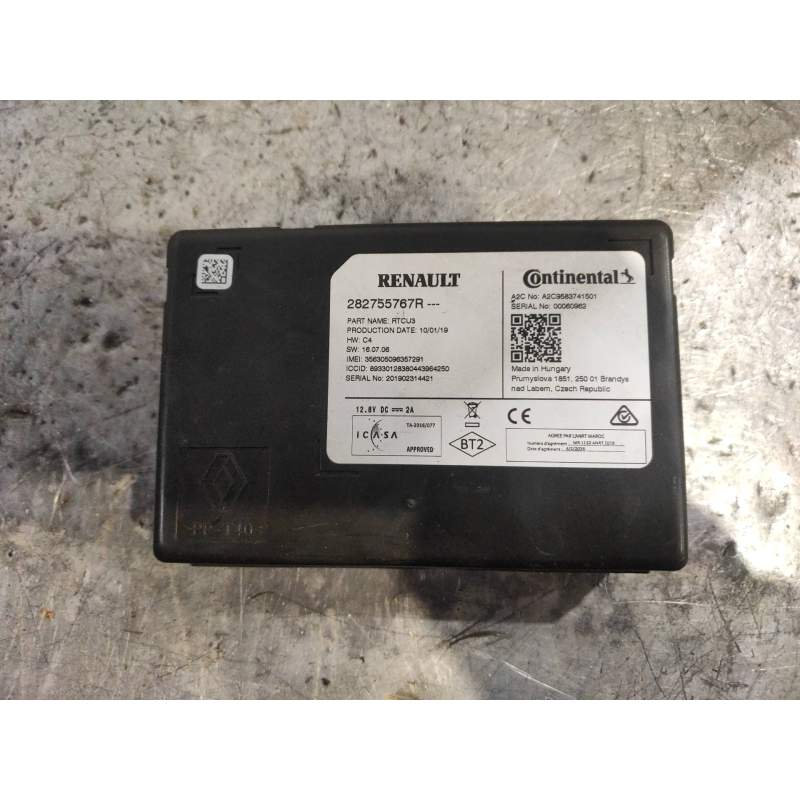 Recambio de modulo electronico para renault zoe bose referencia OEM IAM 282755767R A2C9583741501 
