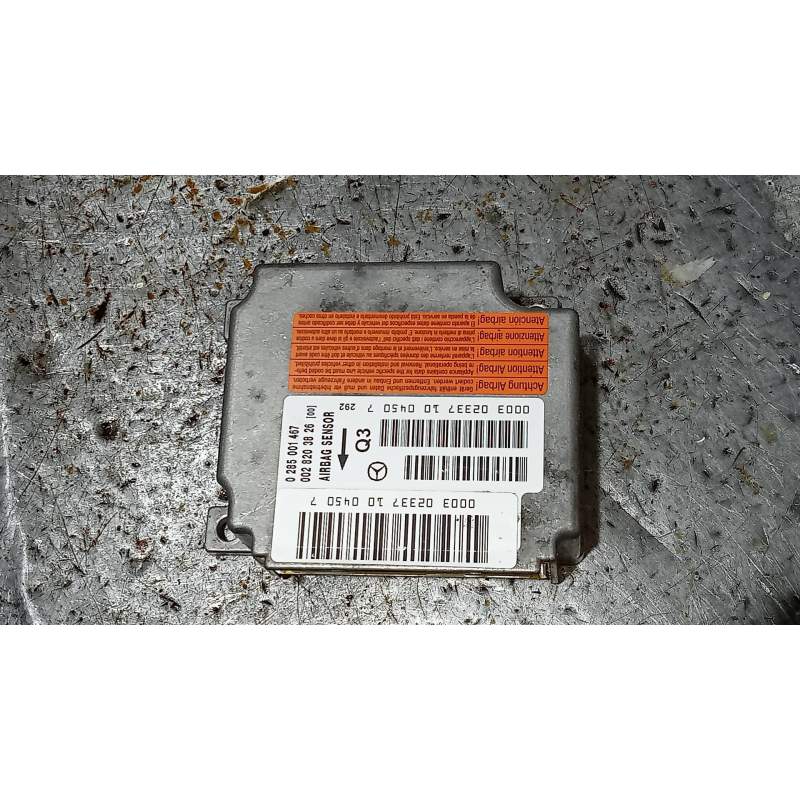Recambio de centralita airbag para mercedes-benz vaneo (w414) furgoneta compacta 1.6 cat referencia OEM IAM 0285001467 002820382