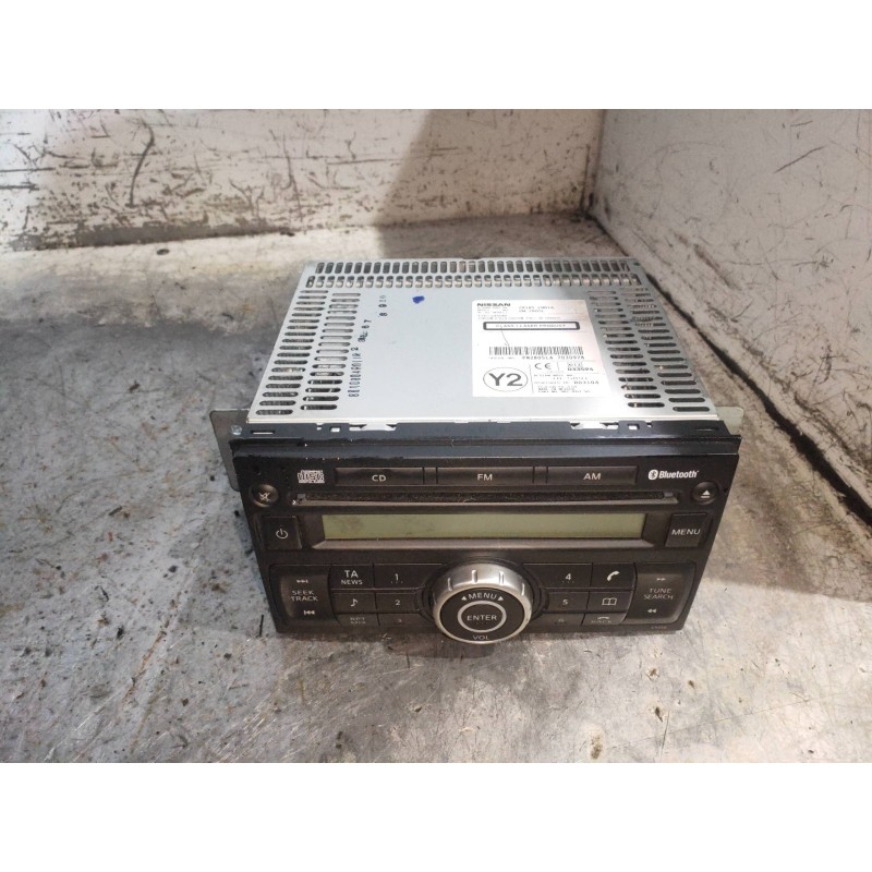 Recambio de sistema audio / radio cd para nissan tiida (c11x/sc11x) acenta referencia OEM IAM 28185EM01A PN2805L 