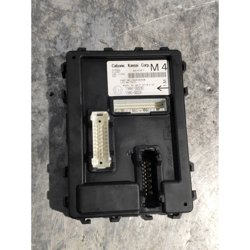 Recambio de modulo electronico para nissan juke (f15) 1.5 turbodiesel cat referencia OEM IAM 284B1BV80B 116RAI000280 116RI000281