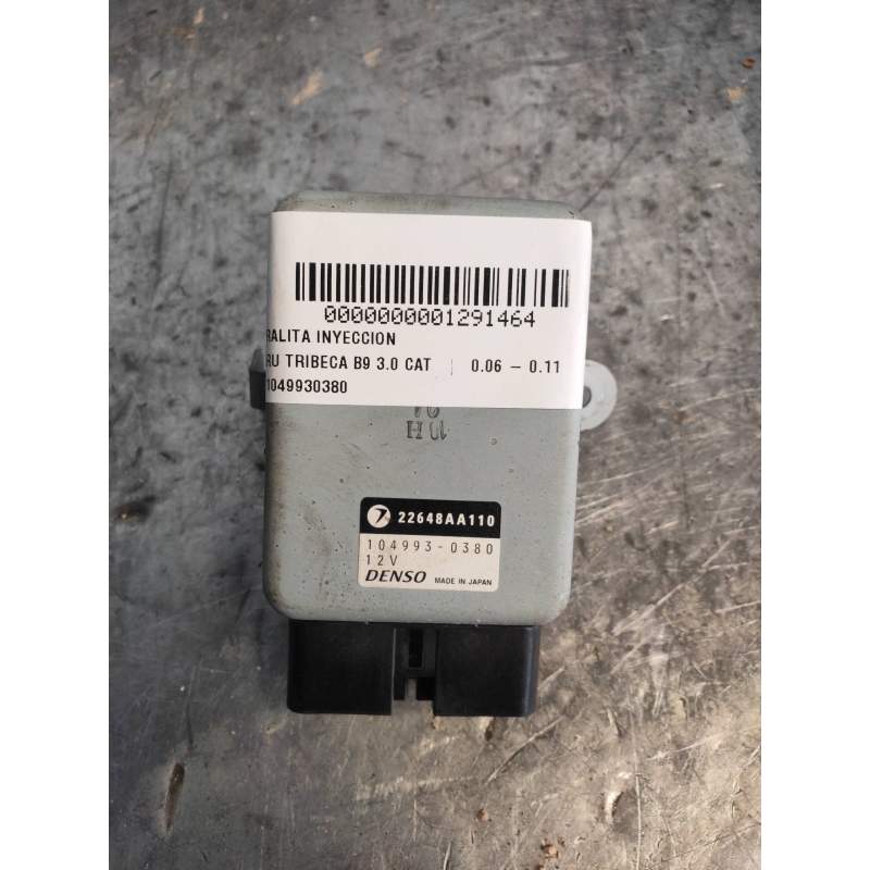 Recambio de centralita inyeccion para subaru tribeca b9 3.0 cat referencia OEM IAM 1049930380 22648AA110 DENSO