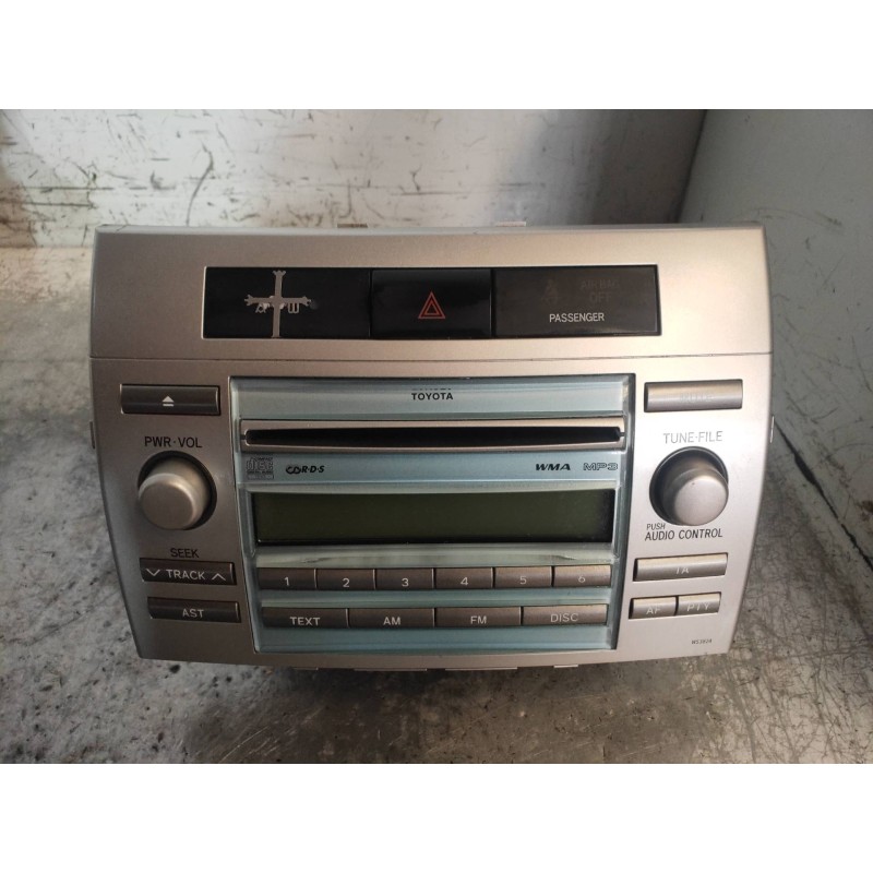 Recambio de sistema audio / radio cd para toyota corolla verso (r1) 2.2 d-4d luna referencia OEM IAM 861200F030 CQJS7772G 