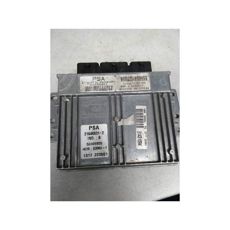 Recambio de centralita motor uce para peugeot 406 berlina (s1/s2) 1.8 16v cat referencia OEM IAM 9645304080 9644674980 216468312