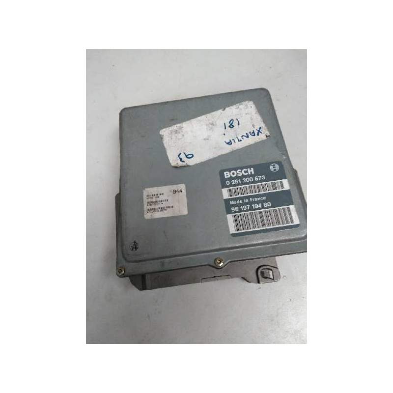 Recambio de centralita motor uce para citroën xantia berlina referencia OEM IAM 0261200673 9619719480 