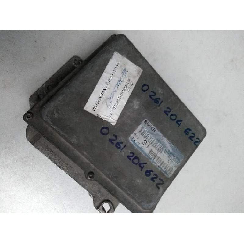 Recambio de centralita motor uce para citroën saxo 1.1 referencia OEM IAM 0261204622 9630278180 31