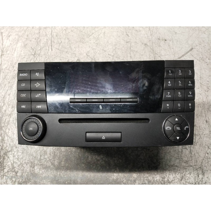 Recambio de sistema audio / radio cd para mercedes clase e (w211) berlina e 320 cdi (211.026) referencia OEM IAM A2118209889  