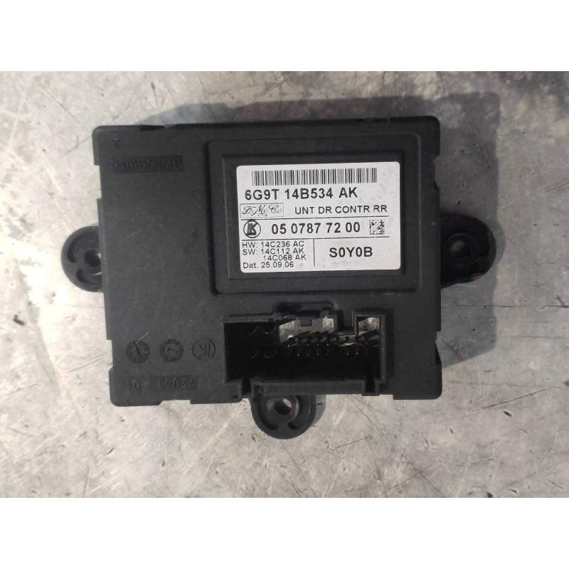 Recambio de modulo electronico para ford s-max (ca1) trend referencia OEM IAM 0507877200 6G9T14B534AK 2006