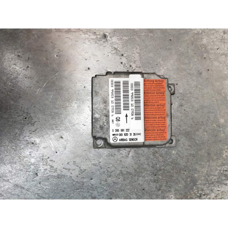 Recambio de centralita airbag para mercedes-benz clase a (w168) referencia OEM IAM 0285001222 0018203126 