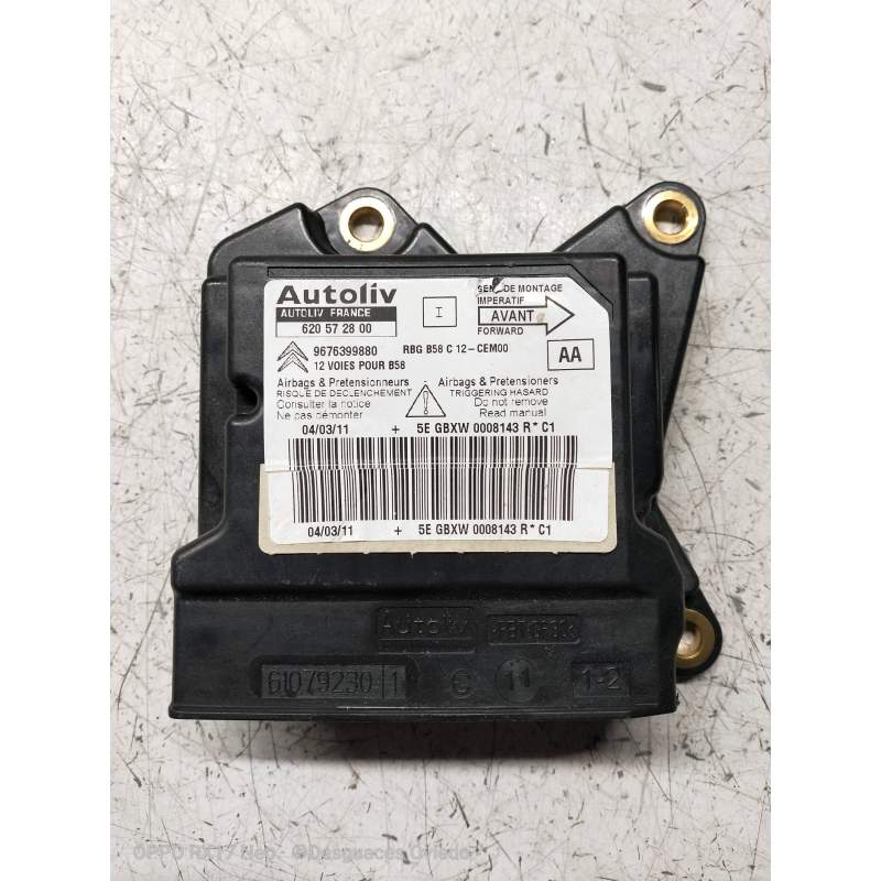 Recambio de centralita airbag para citroën c4 grand picasso millenium referencia OEM IAM 620572800 9676399880 
