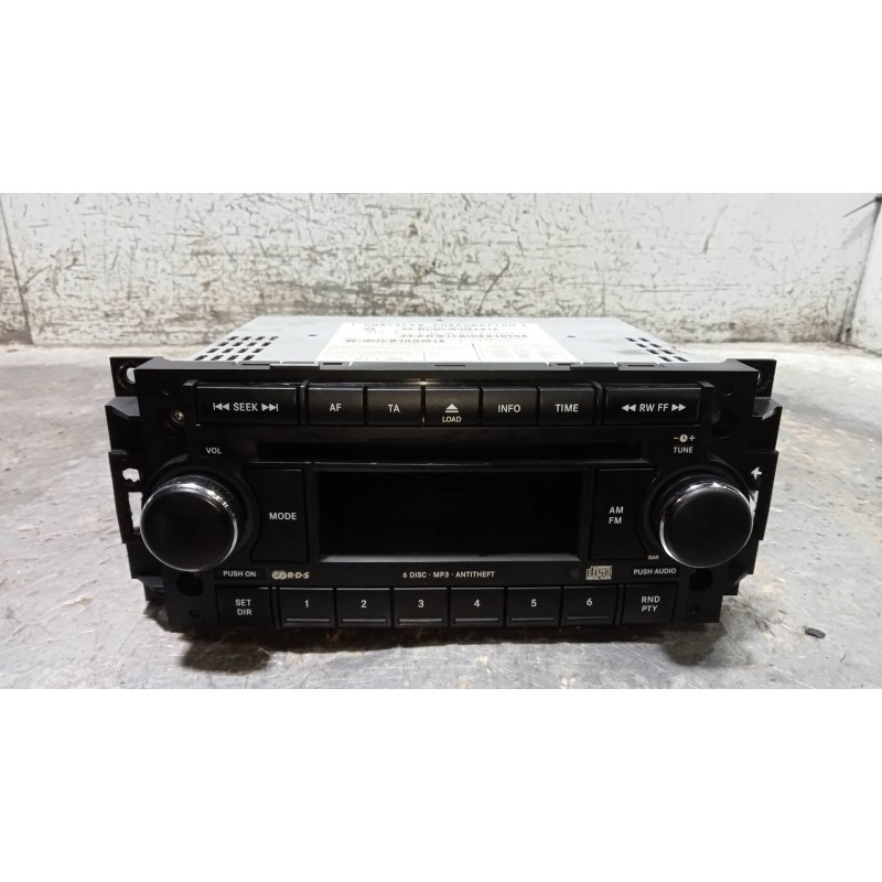 Recambio de sistema audio / radio cd para chrysler pt cruiser (pt) 1.6 classic referencia OEM IAM P05064363AA  