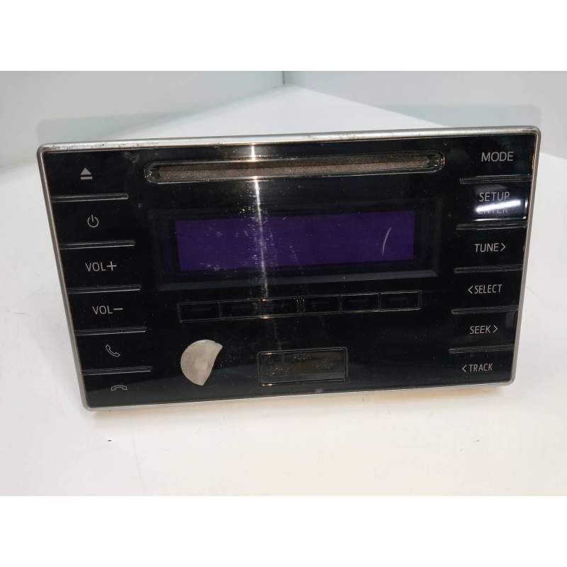 Recambio de sistema audio / radio cd para toyota hilux gx doble cabina (4p) referencia OEM IAM 861200KE50  