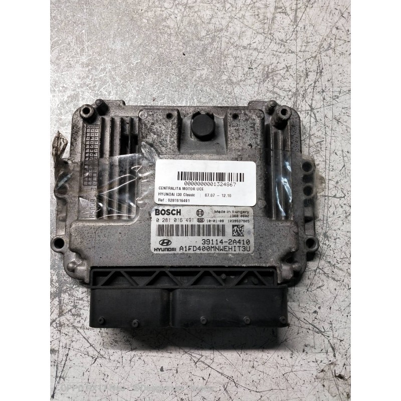 Recambio de centralita motor uce para hyundai i30 classic referencia OEM IAM 0281016491 391142A410 